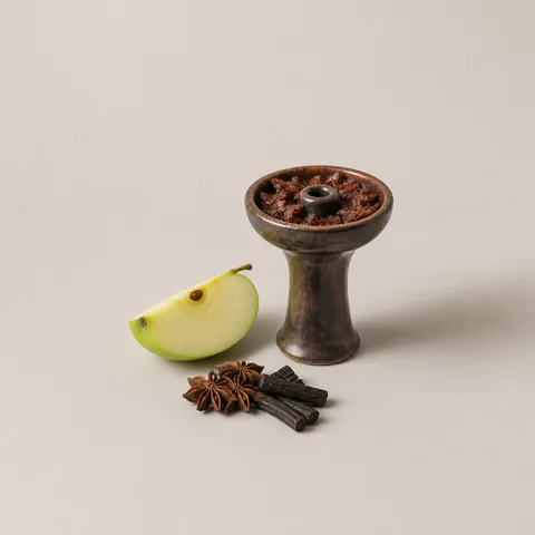Apple-flavoured hookah shisha