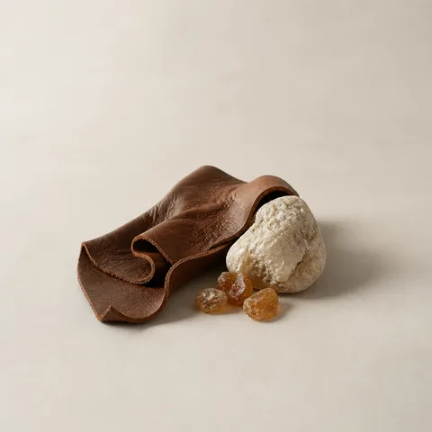 Italian Leather and Ambergris
