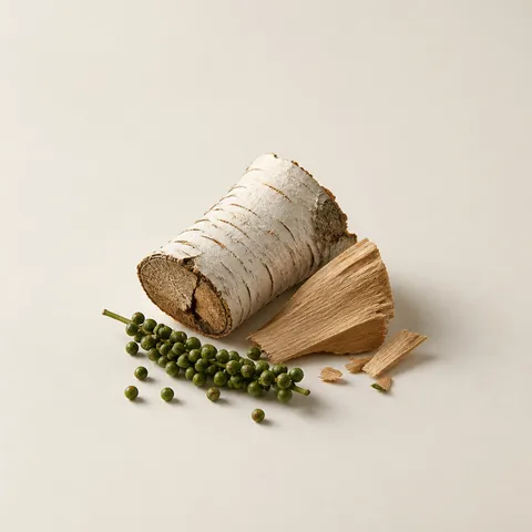 Green Pepper & Birchwood