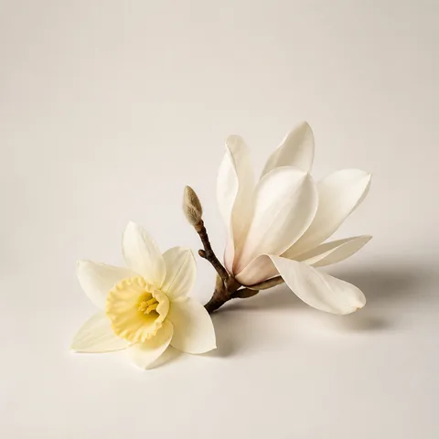 Narcissus and Magnolia