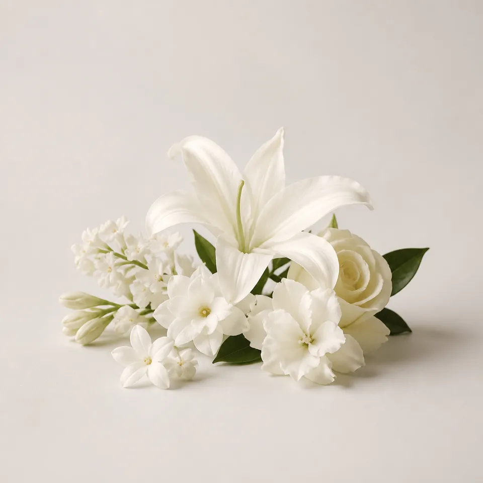Bouquet of White Flowers