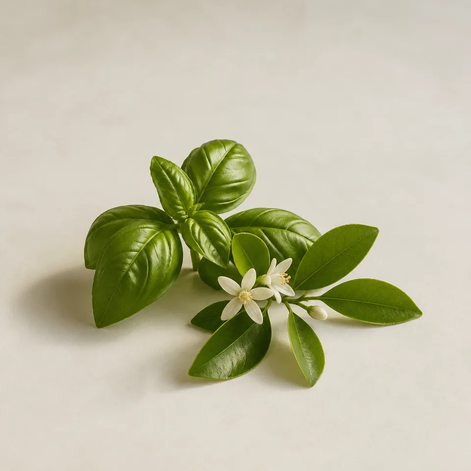 Codistillation Basil & Petitgrain essences