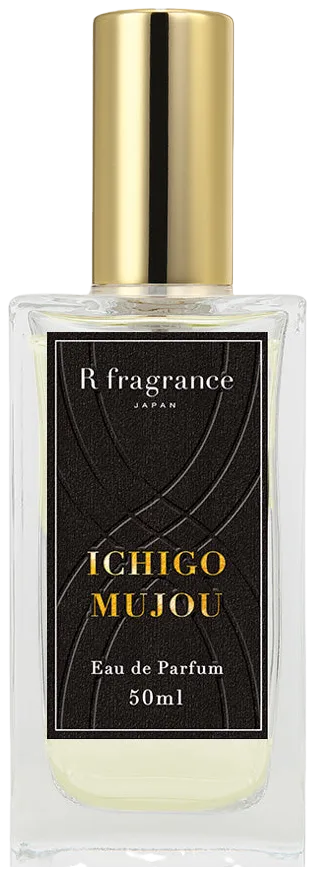 R fragrance Ichigo Mujou 50 mL bottle, full front view
