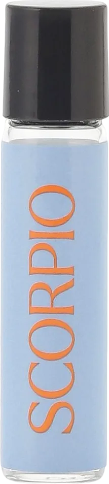 Zodiac Sign Fragrance Oil Scorpio Perfume Oil, 6 mL, official product image