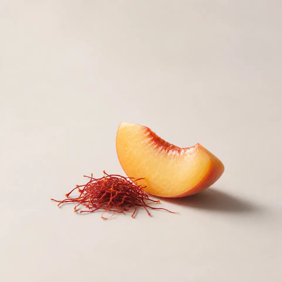 Iranian Saffron & Romagna Peach