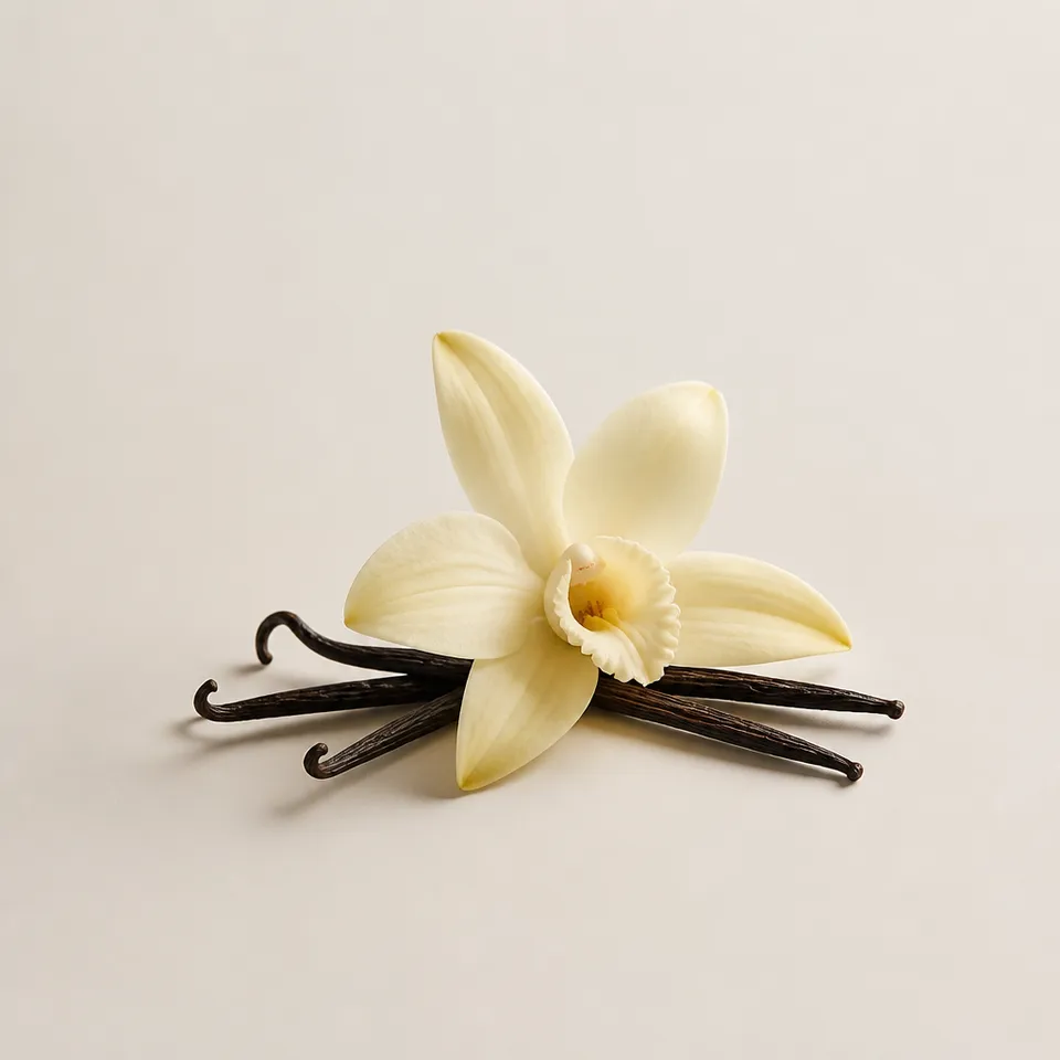 Vanilla flower from Madagascar