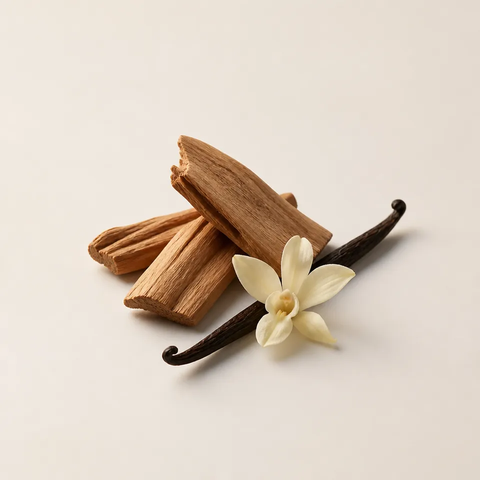 Australian Sandalwood and Madagascan Vanilla