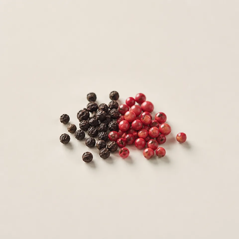 Black pepper & Pink pepper