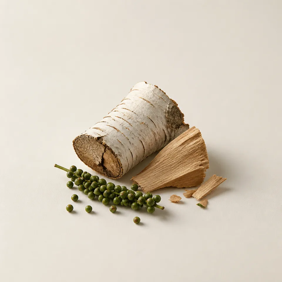 Green Pepper & Birchwood