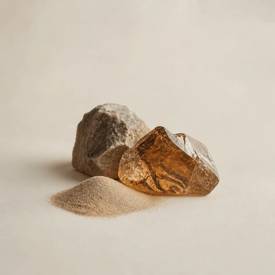 Gray Amber & Warm Sand