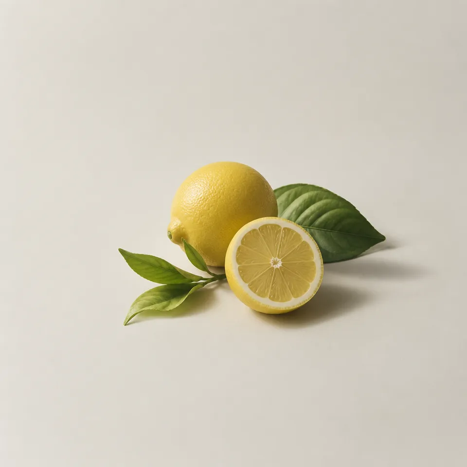 Italian Amalfi Lemon & Lemon Green Leaves