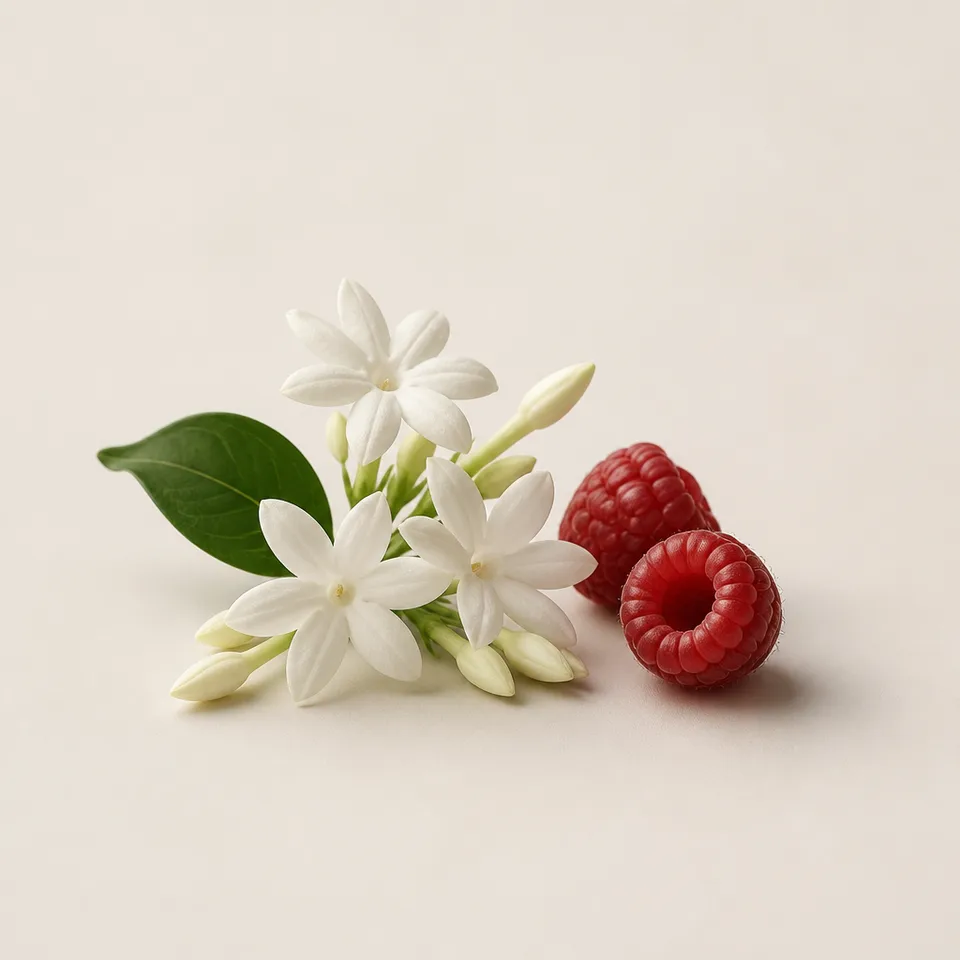Indian Jasmine & Dolomites Raspberry