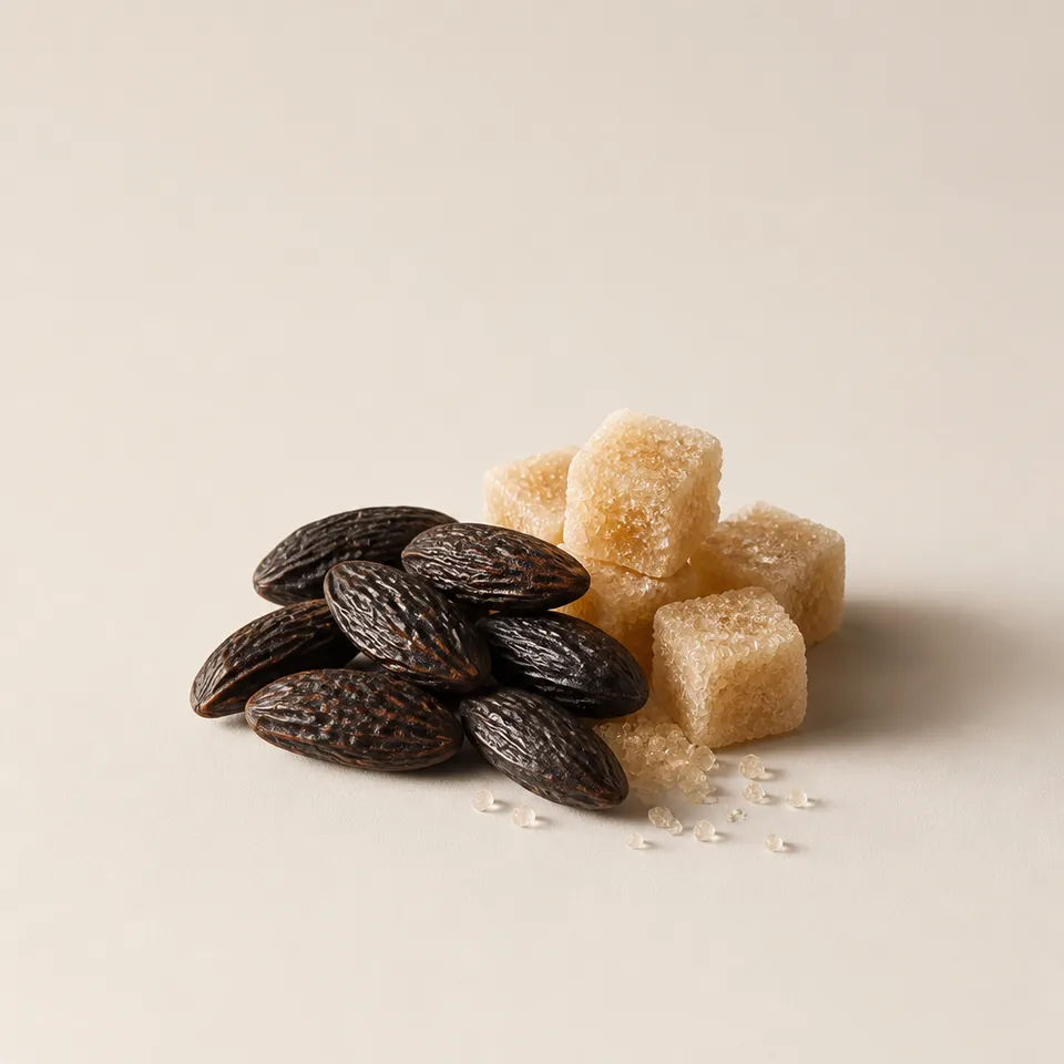Amazonian Tonka Bean and Cuban Cane Sugar