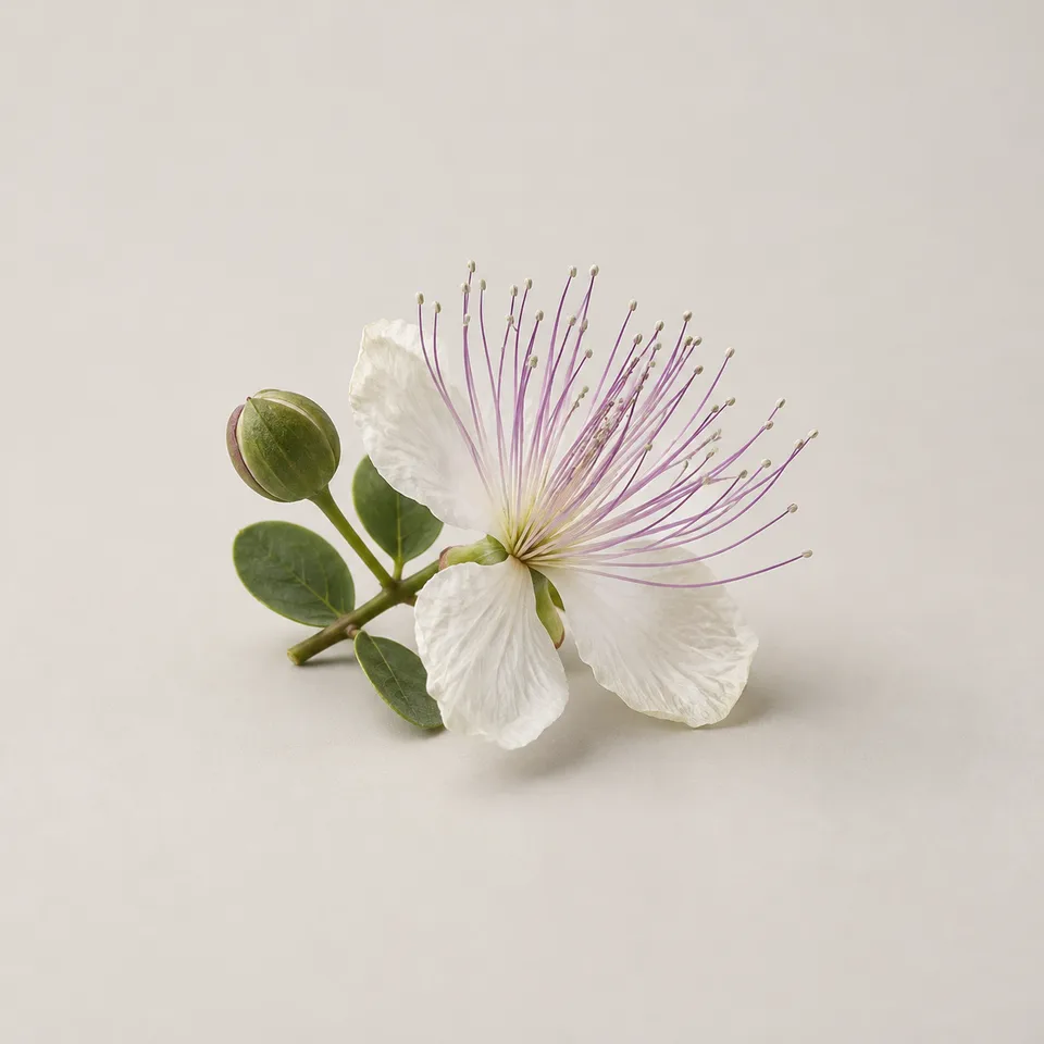 Caper Flower fragrance note illustration