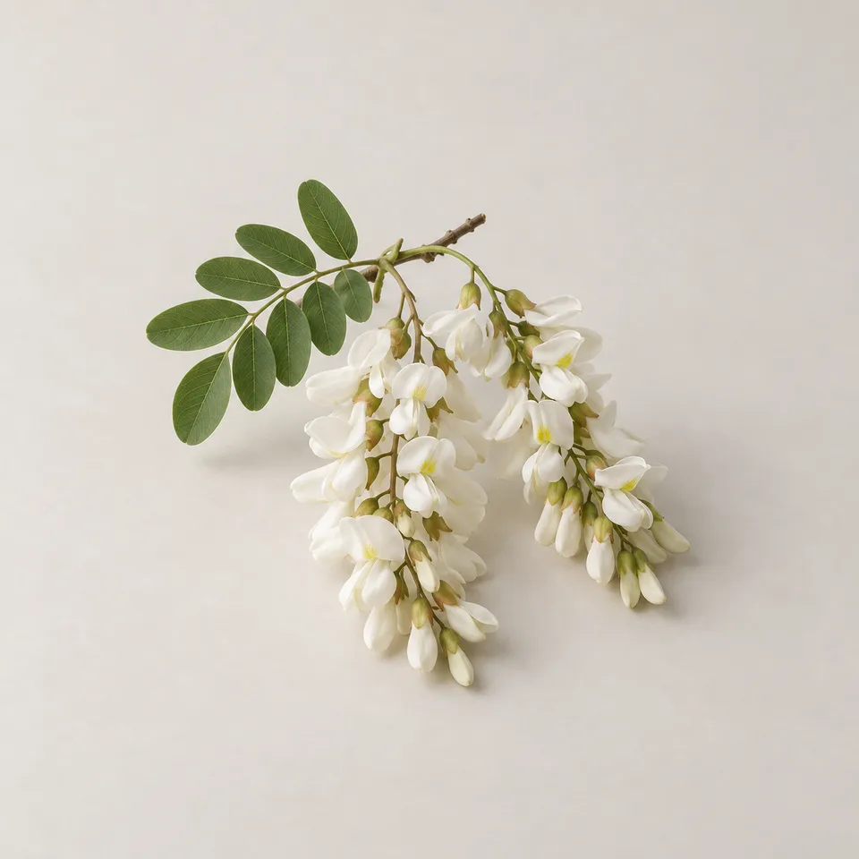 Robinia fragrance note illustration