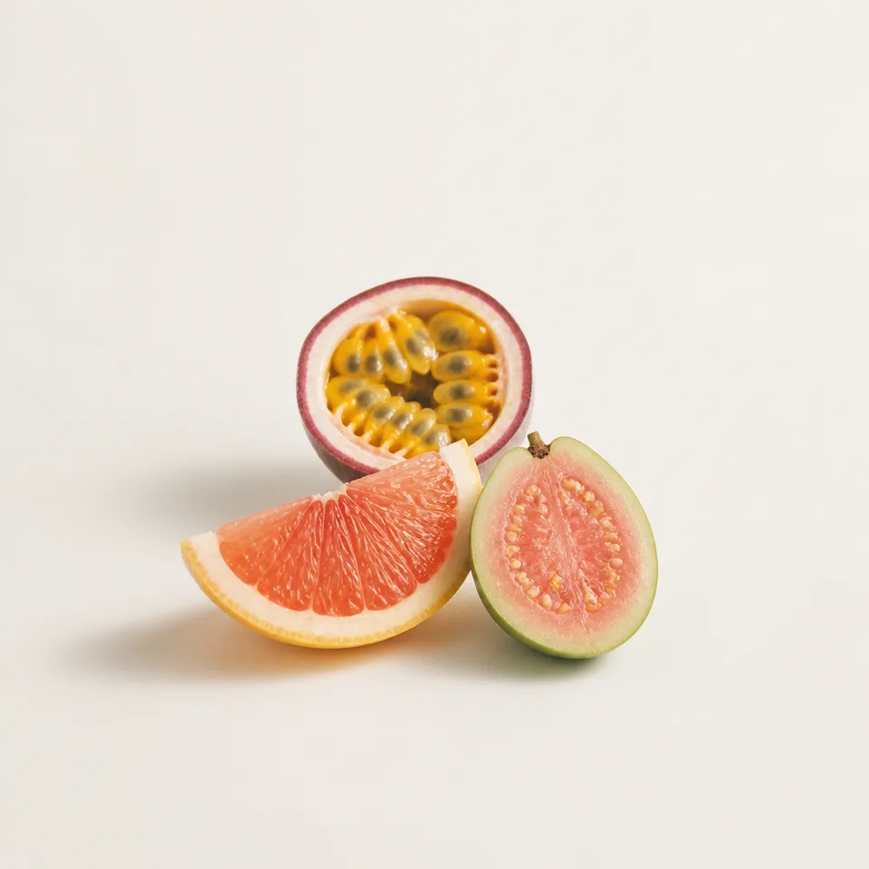 Paradisamide — representative note illustration