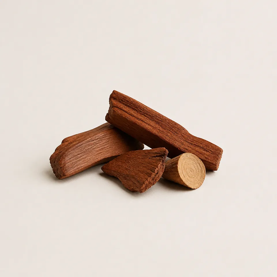 Buddha Wood — representative note illustration
