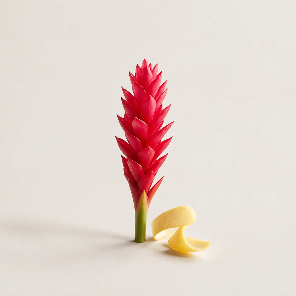 Australian Ginger Flower Accord — representative note illustration