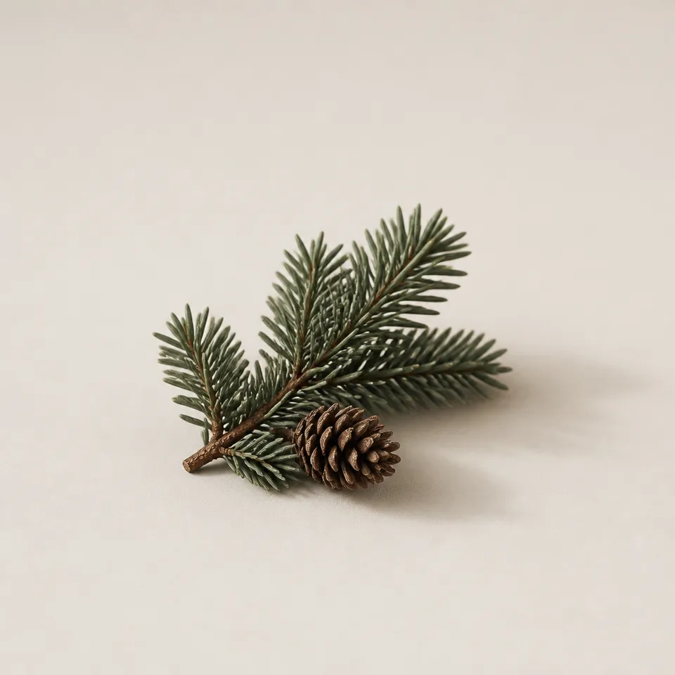 Ezo Spruce — representative aroma illustration